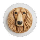 Afghan Hound 3D geïnspireerd Snijplank (Voorkant)