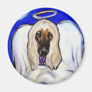 Afghan Hound Angel Magneet
