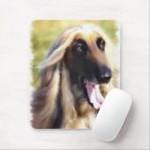 Afghan Hound Art Gifts Muismat (Met muis)