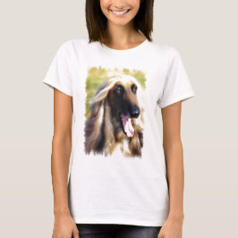 Afghan Hound Art Gifts T-shirt