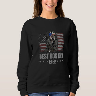 Afghan Hound Best Dog Dad Oog Retro Usa American Trui