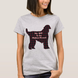 AFGHAN HOUND BFF T-SHIRT