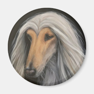 Afghan Hound cadeau Magneet