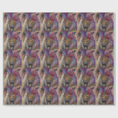 AFGHAN HOUND CADEAUPAPIER (Vlak)