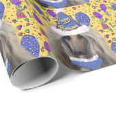 AFGHAN HOUND CADEAUPAPIER (Rol Hoek)