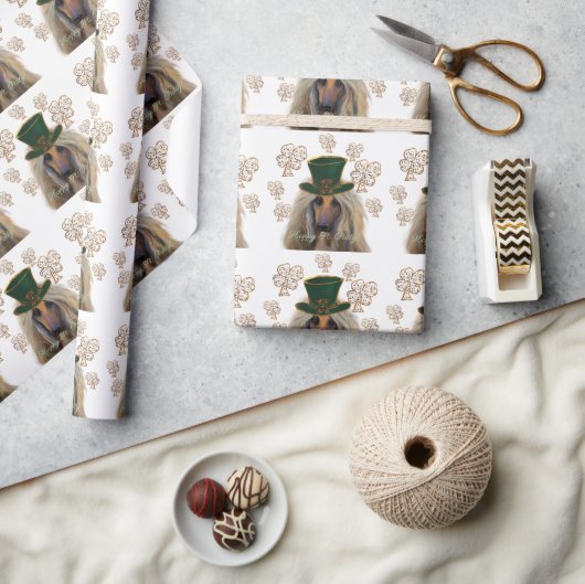 AFGHAN HOUND CADEAUPAPIER (Crafts)