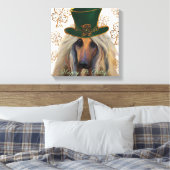 AFGHAN HOUND CANVAS AFDRUK (Insitu (Slaapkamer))