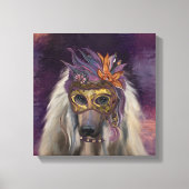 AFGHAN HOUND CANVAS AFDRUK (Voorkant)