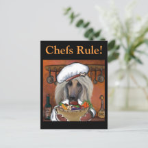 Afghan Hound Chef