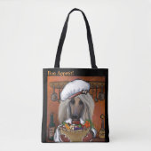 Afghan Hound Chef Tote Bag (Voorkant)