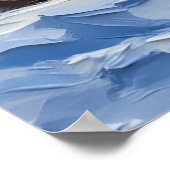 Afghan Hound Christmas Boat Holiday Poster (Hoek)