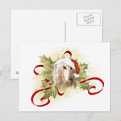 Afghan Hound Christmas-Briefkaarten Feestdagenkaart (Voorkant / Achterkant)
