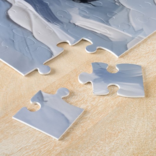 Afghan Hound Christmas Red Truck Holiday Legpuzzel (Zijkant)