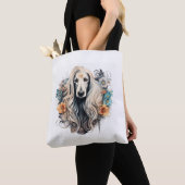 Afghan Hound Classic T-shirt Tote Bag (Dichtbij)