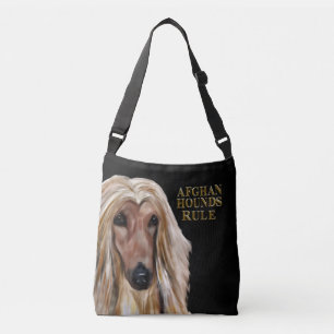 AFGHAN HOUND CROSSBODY TAS