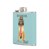 Afghan Hound Dad Heupfles (Links)