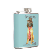 Afghan Hound Dad Heupfles (Rechts)