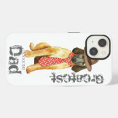 Afghan Hound Dad iPhone Hoesje (Achterkant horizontaal)