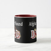 Afghan Hound Dad Mok (Midden)