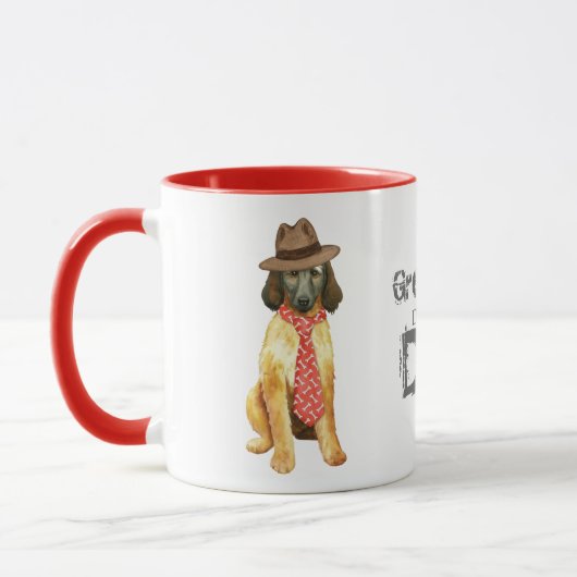 Afghan Hound Dad Mok (Links)