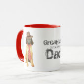 Afghan Hound Dad Mok (Voorkant links)