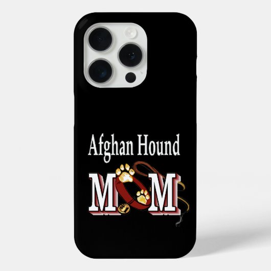 Afghan Hound Dog Mam Case-Mate iPhone Case (Achterkant)