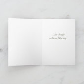 Afghan Hound Dog met Perzik Lelies Verjaardag Kaart (Binnen)