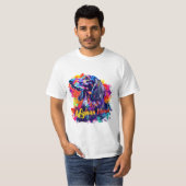 Afghan Hound Dog T-shirt (Voorkant volledig)