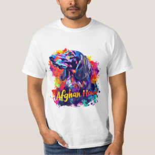Afghan Hound Dog T-shirt