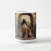 Afghan Hound Elegant Breed Coffee Mok (Center)