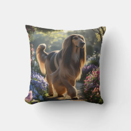 Afghan Hound Elegant Breed Sierkussen