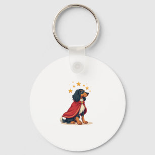 Afghan Hound Elegant Noel Sleutelhanger