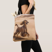 Afghan Hound Elegante Canvas tas (Dichtbij)