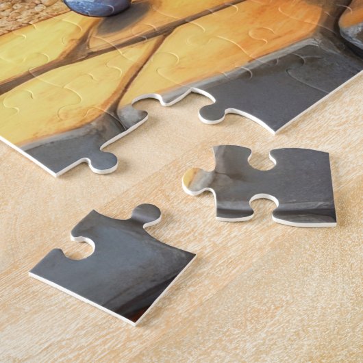 Afghan Hound Fireplace with Christmas Lights Legpuzzel (Zijkant)