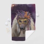 AFGHAN HOUND GOLFHANDDOEK (Insitu)