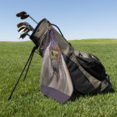 AFGHAN HOUND GOLFHANDDOEK (Groen)