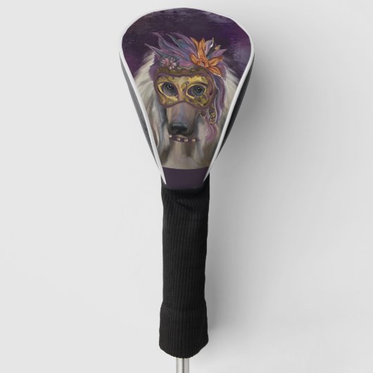 AFGHAN HOUND GOLFHEADCOVER (Voorkant)