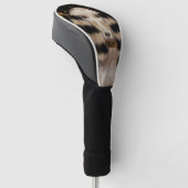 AFGHAN HOUND GOUD  GOLFHEADCOVER (Schuin)