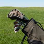 AFGHAN HOUND GOUD  GOLFHEADCOVER (Insitu)