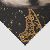 AFGHAN HOUND GOUD  TISSUEPAPIER (Detail)