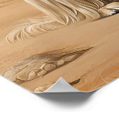 Afghan Hound - Hond Art Print (Hoek)