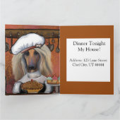 AFGHAN HOUND KAART (Binnen)