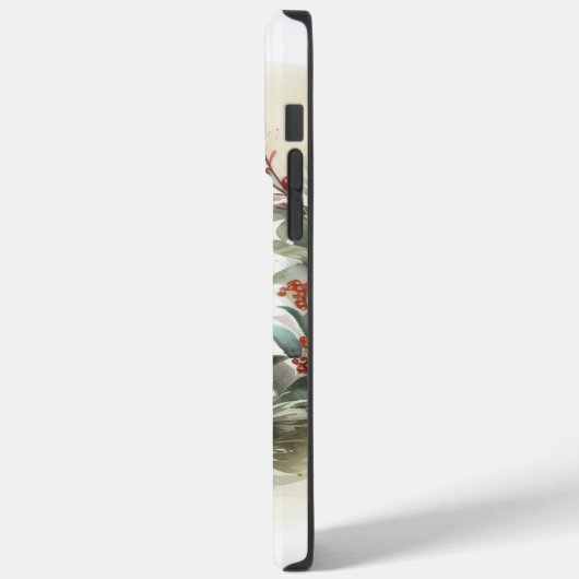 Afghan Hound Kerstkrans Feestelijke Pup Case-Mate iPhone Case (Achterkant / Links)