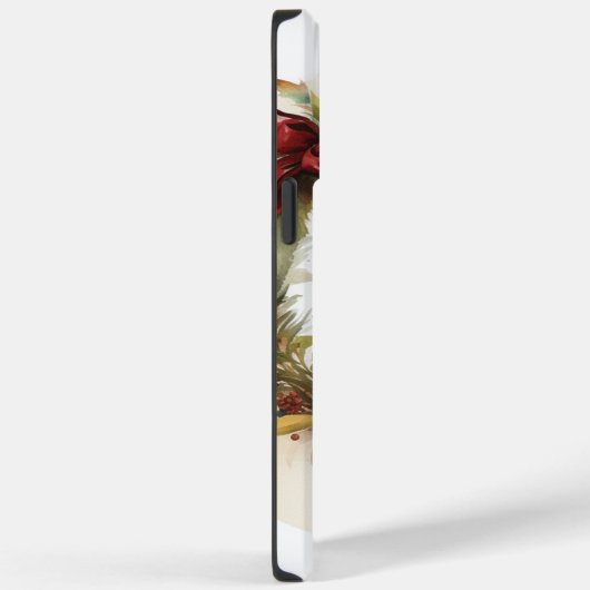 Afghan Hound Kerstkrans Feestelijke Pup Case-Mate iPhone Case (Achterkant / Rechts)