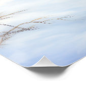 Afghan Hound Laat Het Sneeuw Kerstmis Perfect Poster (Hoek)