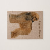 AFGHAN HOUND LEGPUZZEL (Horizontaal)