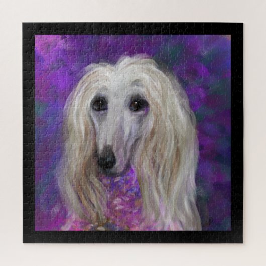 AFGHAN HOUND LEGPUZZEL (Verticaal)