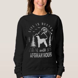 Afghan Hound Life Betere mam Trui