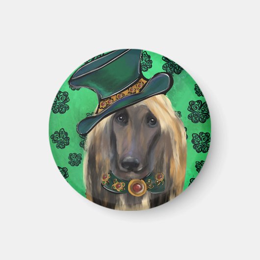 AFGHAN HOUND MAGNEET (Voorkant)