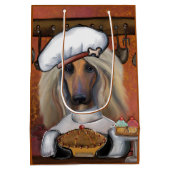 AFGHAN HOUND MEDIUM CADEAUZAKJE (Achterkant)